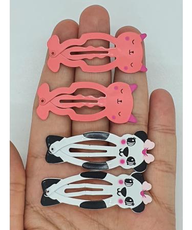 Girls Snap Hair Clips - Cute Metal Hair Accessories for Baby Toddlers | Z4CLIANI - Buy Online on GoSupps.com
