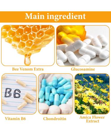 Bee Venom Cream - High Strength Natural Relief for Muscle & Joint Pain | Soothe Back Neck Hands & More - Buy Online on GoSupps.com