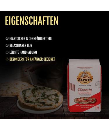 Buy DELICRET Test Package: 2kg Caputo Cuoco 2kg Caputo Pizzeria 2kg Caputo Semola & 100g Dry Yeast - International Shipping Available - Buy Online on GoSupps.com