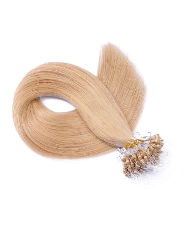 Buy Micro-Ring Hair Extensions #18 Naturaschblond 50cm | 100% Remy Real Hair | 150 Strands | Easy to Use | International Shipping - Buy Online on GoSupps.com