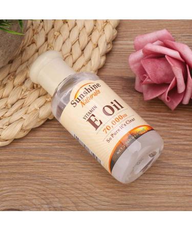 Cosmetics Vitamin E Essence Oil Whitening Moisturizing Skin Care Nourishing Moisturizes Face and Skin (75ml Black Bottle for Night) - Buy Online on GoSupps.com