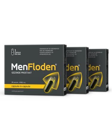 Menfloden innovation for healthy prostate power -powerful liquid formula with triple effect.Cucurbita Pepo Serenoa Repens Flowens .1 cap/day laboratory tested.