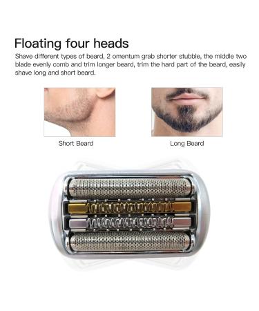 2024 Upgraded Pro 9 Series Shaver Head Compatible with Braun Series 9 & Pro - 92S 9040S 9080CC 9093S 9299S & More | International Shipping Available - Buy Online on GoSupps.com
