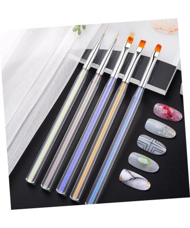 FRCOLOR Drill nail art pen light pen diamond application brush pen nail liner pen drill drawing brush yn nail kit nail art point drawing pen nail brush supplies 3d round fiber Pen - Buy Online on GoSupps.com