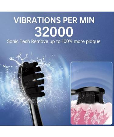 Haofy Electric Toothbrush - Soft Bristles Washable All-in-One Intelligent Timer for Women - Best International Shipping - Buy Online on GoSupps.com