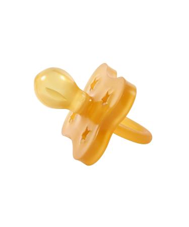 Sweetie Rubber Pacifier - Star Shape Natural Rubber Rounded Nipple | 12-18 Months - Shop Internationally! - Buy Online on GoSupps.com