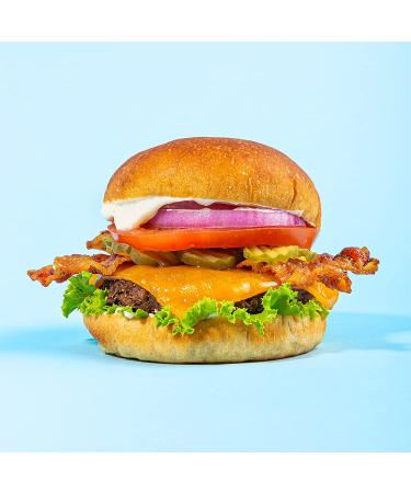 Sola Low Carb & Keto Friendly Golden Wheat Hamburger Buns 6g Net Carbs 14g Protein 11g Fiber Per Bun 4/bag (Pack of 2) - Buy Online on GoSupps.com