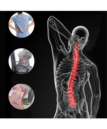 Verdant Touch Back Cracking Device - Adjustable Lumbar Back Massager Board & Spine Deck - 4 Level Blue & Black for Ultimate Back Relief - Buy Online on GoSupps.com