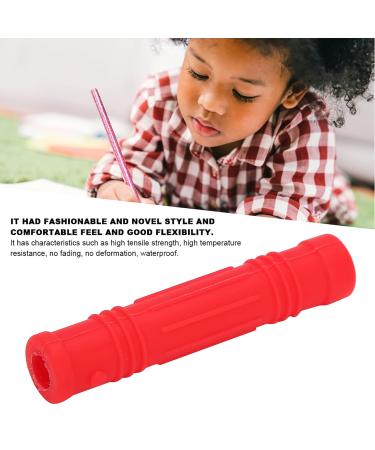 Silicone Chew Pencil Topper | Sensory Toddler Toy | Baby-Safe Teething Ring Set - Buy Online on GoSupps.com
