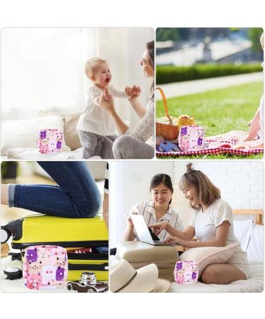 Shop Lurrose 2-Pack Leather Menstrual Hygiene Bags | Eco-Friendly Travel Makeup & Towel-Keeping Bags - Buy Online on GoSupps.com