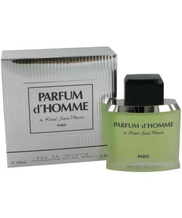 Parfum D' Homme Men Eau-de-toilette Spray by Kristel Saint Martin 3.4 Ounce
