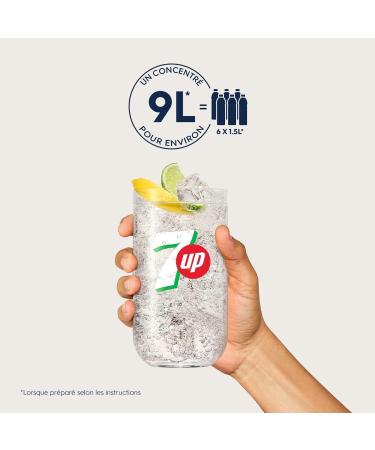  sodastream SodaStream 7UP Concentrate Pack of 6 100% Original Taste With Measuring Cap 6 x 440 ml - Buy Online on GoSupps.com