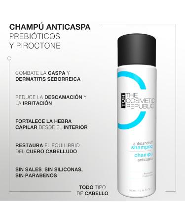  THECOSMETICREPUBLIC The Cosmetic Republic Anti-Dandruff Shampoo 300ml - Buy Online on GoSupps.com