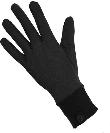 ASICS Performance Black Running Gloves - Lightweight Textile for Ultimate Comfort & Breathability - Shop Internationally - Buy Online on GoSupps.com