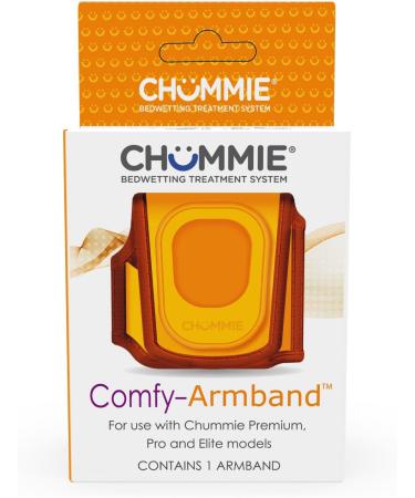 Chummie Comfy Armband for Bedwetting Alarms - Patented Design for Maximum Comfort and Convenience in Orange - Buy Online on GoSupps.com