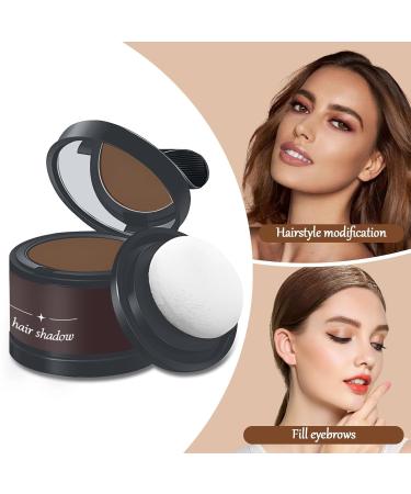Hair Base Powder & Concealer - 4g Dark Coffee Hair Powder for Thinning Hair | Suitable for Men & Women | International Shipping - Buy Online on GoSupps.com