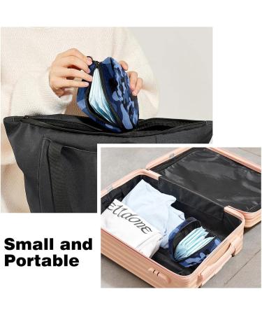 Women's Camouflage Menstrual Cup Bag - Large Capacity Travel Organizer for Makeup & Storage - Buy Online on GoSupps.com