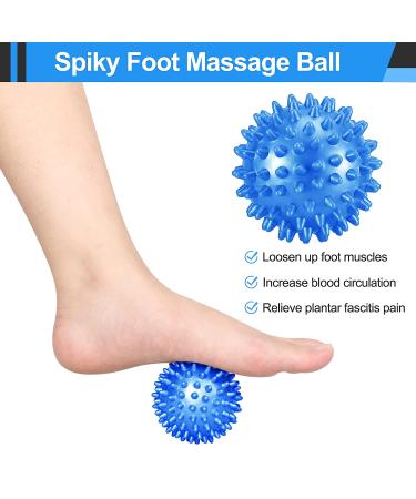 AMIAWIT Plantar Fasciitis Night Splint - Adjustable Brace for Heel, Ankle & Arch Pain Relief - Achilles Tendonitis Support - Women Men (Blue) - Buy Online on GoSupps.com