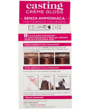 Casting Creme Gloss Hair Dye N630 Caramel Green - Ammonia-Free, 1 Count - Buy Online on GoSupps.com