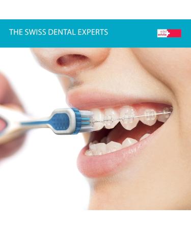Edel+White Ortho Braces Toothbrush & Interdental Cleaner | Ultimate Teeth & Gum Care for Orthodontics - Buy Online on GoSupps.com