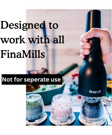 FinaMill FinaPod MAX: Interchangeable Spice Pod for Grinding Allspice, Basil, and More with 30% Greater Capacity - Buy Online on GoSupps.com