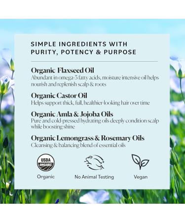 Sky Organics Organic Essential Scalp Elixir for Hair USDA Certified Organic to Hydrate Soothe & Nourish Scalp 6 fl. Oz - Buy Online on GoSupps.com