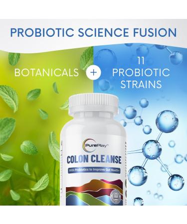 PurePlay 14-Day Colon Cleanse Detox Supplement - 28 Capsules 28 Count (Pack of 1) - Buy Online on GoSupps.com