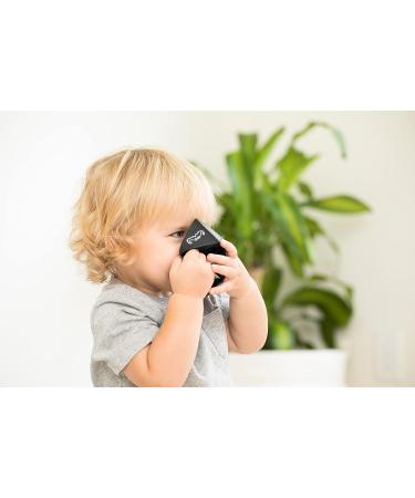BELLA TUNNO Beginner Spinner - Educational Baby Teething Toy for Teething Relief, Playtime, Gross Motor Skills, Learning, and Sensory Play - Black - Buy Online on GoSupps.com