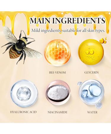 Buy Bee Venom SkinCare Set - Anti-Wrinkle & Hydrating Face Lotion Essence Cream & Eye Cream | International Shipping Available - Buy Online on GoSupps.com