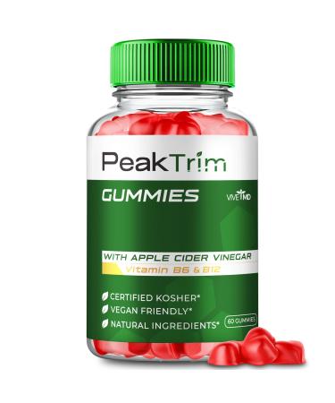 Peak Trim Keto ACV Gummies Peak Trim ACV Keto Gummies Keto+ ACV Supplement 1000MG - Maximum Strength PeakTrim All Natural Apple Cider Vinegar Vitamin B12 Pomegranate Peak Trim Reviews (60 Gummies)