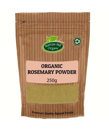 Organic Rosemary Powder 250g by Hatton Hill Organic | Rich Flavour Versatile Use Certified Organic