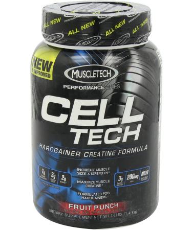 Buy MuscleTech Cell-Tech 3lbs - Fruit Punch | Performance Series Energy & Muscle Gains - Buy Online on GoSupps.com