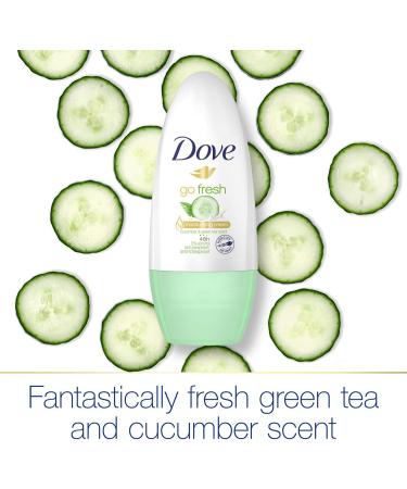 Dove Go Women Fresh Cucumber Roll-On Deodorant 6 Pack - 50ml - Buy Online on GoSupps.com