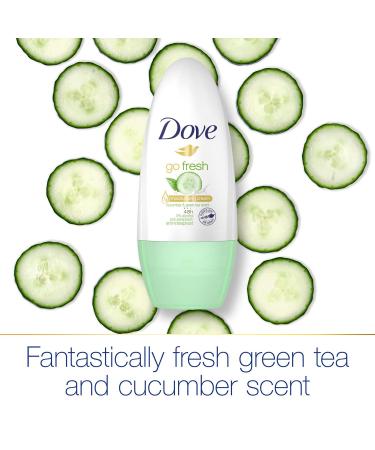 Dove Go Fresh Cucumber Roll-On Anti-Perspirant Deodorant 50ml - Pack of 3 | Long-Lasting Protection - Buy Online on GoSupps.com