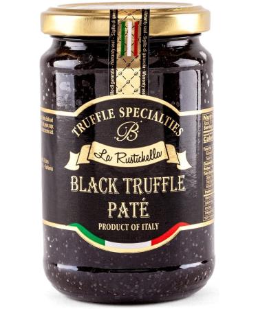 La Rustichella - Black Truffle Pate Medium ( 280 g, 9.87 OZ ) Vegan, Gluten Free , Cholesterol Free