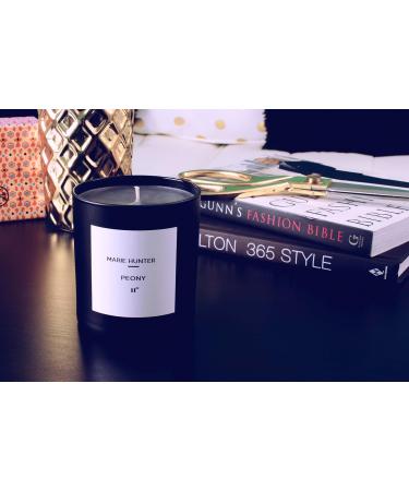 Marie Hunter Peony Signature Candle - Luxury Soy Coconut Wax Hand Poured All Natural & Highly Scented | International Shipping - Buy Online on GoSupps.com