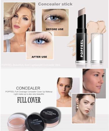 RoseFlower 20Pcs Professional Makeup Set - All-In-One Essential Starter Set with Cosmetic Bag, Eyeshadow Palette, Lip Gloss, and Foundation Brush | Makeup Gift Sets for Women - Buy Online on GoSupps.com