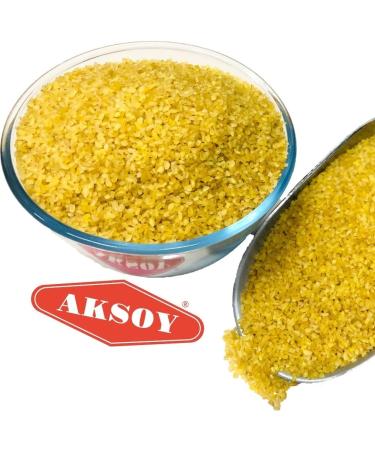 Premium Aksoy Cracked Wheat Coarse Bulgur 5KG - 5.0 Kilograms - Buy Online on GoSupps.com