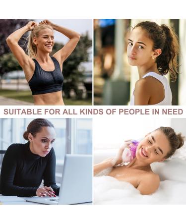 100 Pieces Thick Seamless Brown Hair Ties | No Damage Ponytail Holders & Hair Accessories for Thick Hair - Buy Online on GoSupps.com