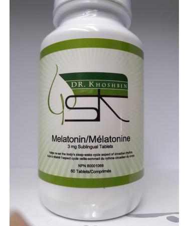 Dr Khoshbin's Melatonin/Sleep Aid - Buy Online on GoSupps.com