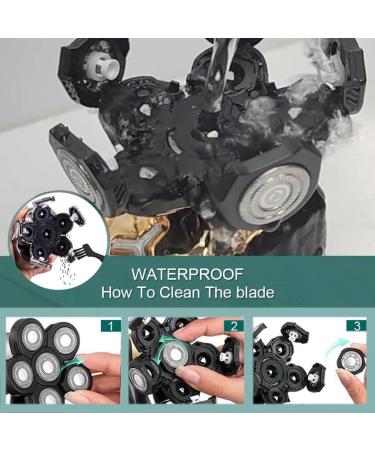 Head Shavers for Bald Men - 4D Electric Shaver USB Rechargeable Hair Clipper & Nose Trimmer - Best Facial Cleaning Brush Type B - Buy Online on GoSupps.com