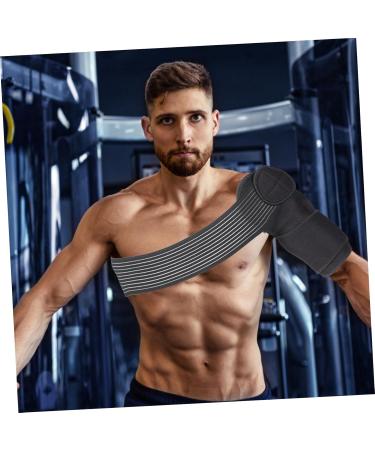 Double Warm Shoulder Dislocation Strap - Adjustable Support Belt for Alignment & Comfort | Fitness Shoulder Wrap Protector - Buy Online on GoSupps.com