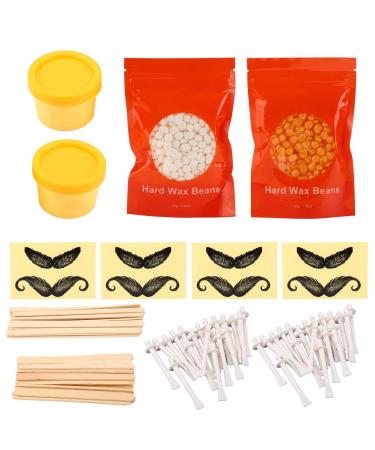Nose Wax Kit Multipurpose Wax Beads Applicators Nose Hair Removal Kit for Men and Women