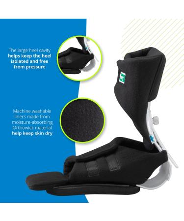 Posey 6148ML Deluxe Podus Boot with Ambulation Sole - Medium Large Black | International Shipping Available - Buy Online on GoSupps.com