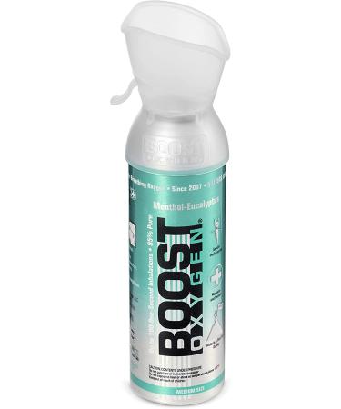 Boost Oxygen 5-Liter Natural Canister 3-Pack for High Altitudes & Athletes - Menthol Eucalyptus - Buy Online on GoSupps.com