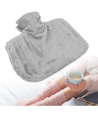 1500ml Hot Water Bottle & Water Spray Bottle - Large Capacity Gray Warmer for Neck Shoulders & Cramps - Lidl - Buy Online on GoSupps.com