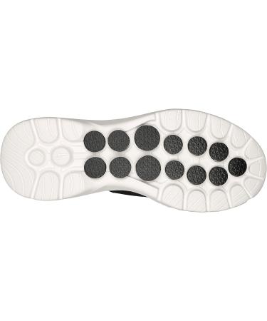 Skechers Men's Gowalk 6 Slip-ons | Athletic Walking Shoes with Memory Foam - Size 10 Black/White - Buy Online on GoSupps.com