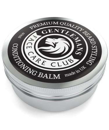 Beard Balm - Premium Quality Conditioning Butter For Creating Beard Styles Goatees Sideburns + Moustaches Extra Large 60ml Tub