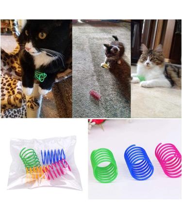 12 Pc Andiker Cat Spiral Spring Toy - Interactive and Durable Cat Toy for Swatting, Biting, and Hunting - Keep Your Cat Fit and Entertained! - Buy Online on GoSupps.com