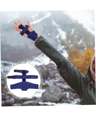 NOLITOY Hand Cockup Splint for Kids - Thumb Immobilizer Support - Universal Wristband - Durable Blue Splint for Broken Extension - 13x11x0.8cm - Buy Online on GoSupps.com